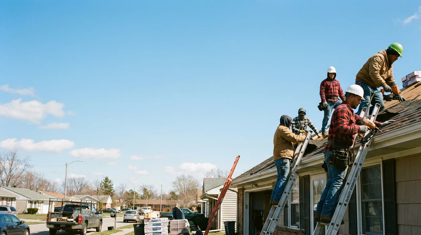Roofing in Hampshire, IL near me
